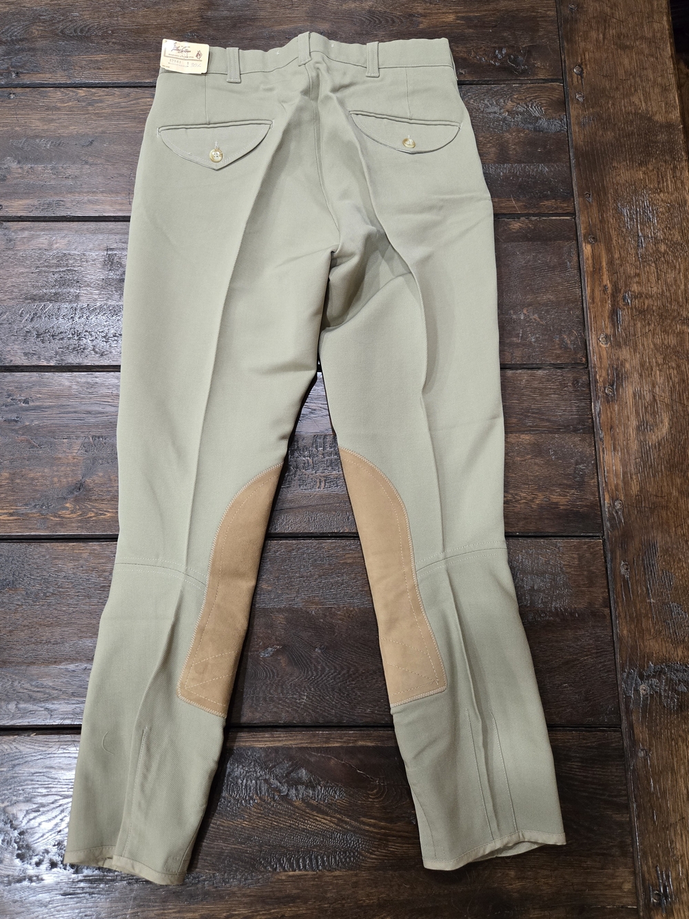 NWT The Tailored Sportsman Women's Beige/Tan Riding Breeches Pants SZ 30
